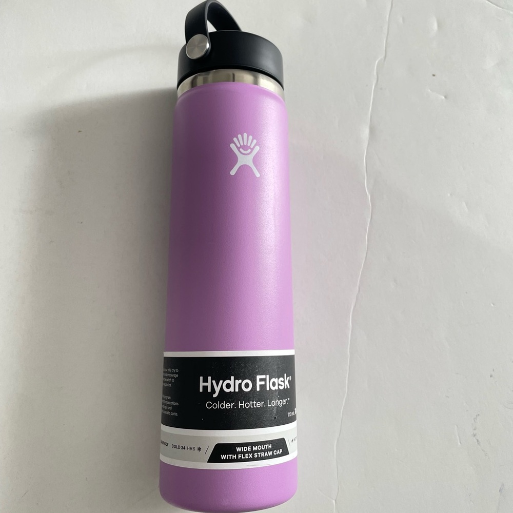 Hydro Flask 24oz Standard Mouth Bottle - Moonshadow: Vacuum-Insulated, BPA-Free